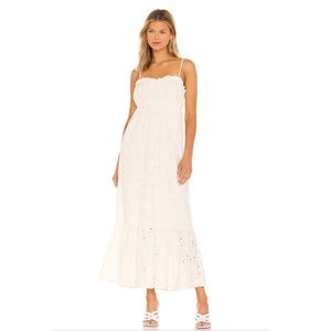 Apryl Maxi Dress in Ivory. Lovers and Friends. Brand new. Size small or medium
